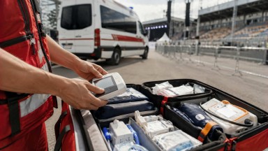 Дежурство скорой на мероприятиях в Новошахтинске