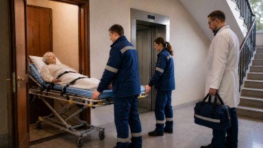 Транспортировка больных после выписки в Новошахтинске