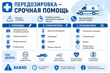 Помощь при передозировке в Новошахтинске